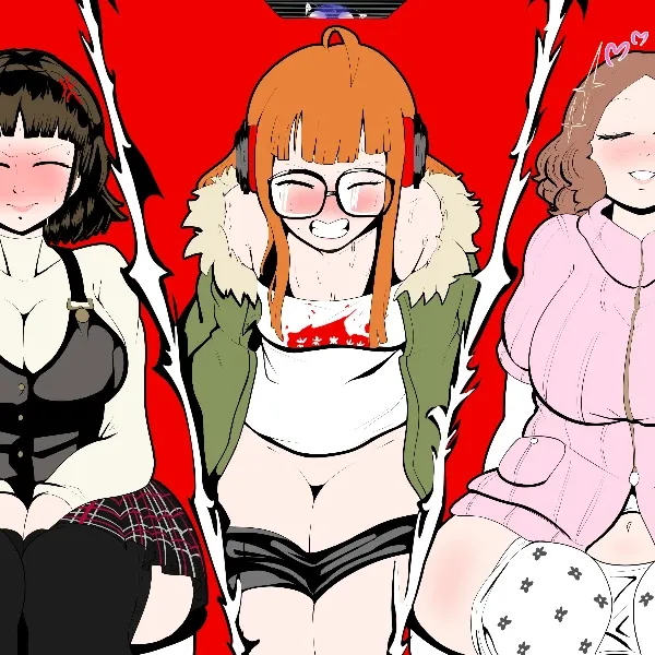 Ann, Futaba, Haru, and Makoto Let It All Out!!