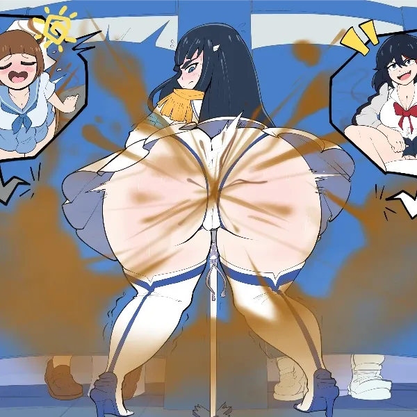 Satsuki, Mako, & Ryuko's Burger Blowout